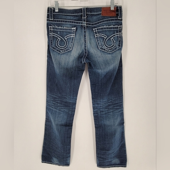 Big Star Miki Jeans Women's Size 26 Dark Wash Low Rise Boot - Picture 3 of 4